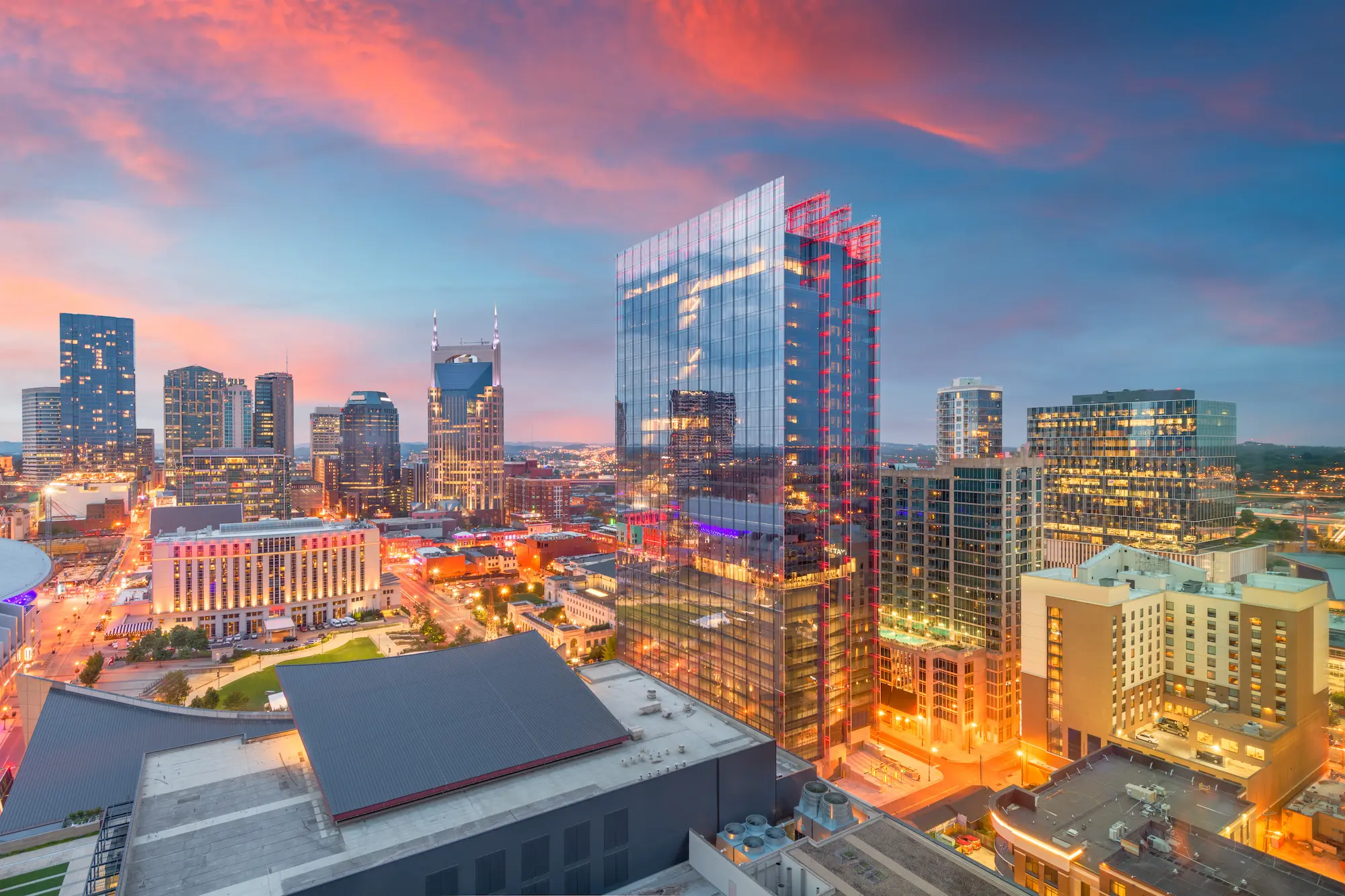 Nashville, Tennessee, skyline