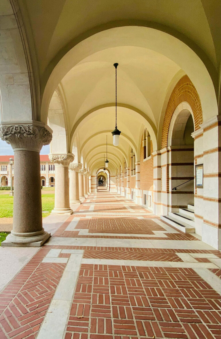 Campus Courtyard with arches
